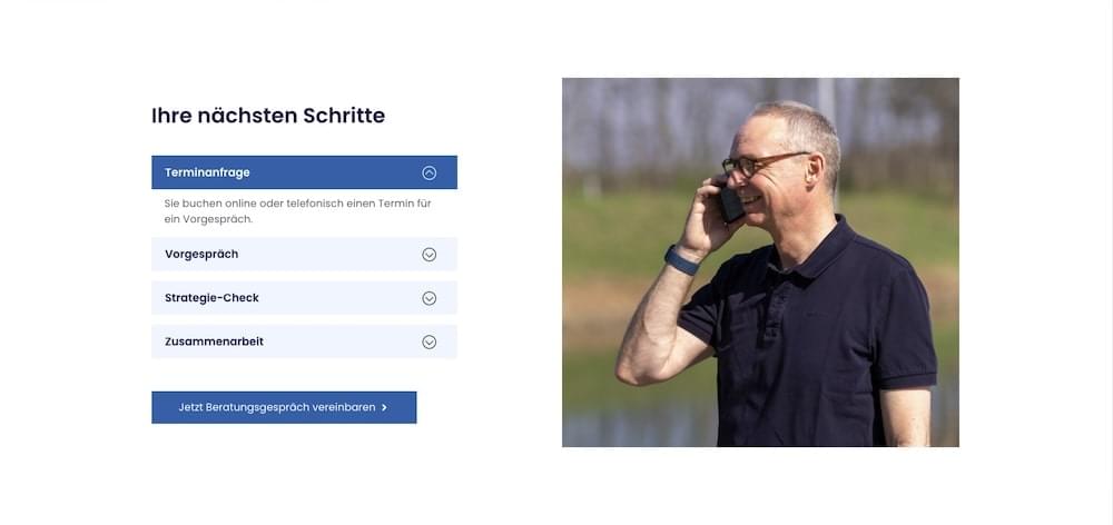 CTA Sektion Leistungsunterseite CTA Sektion Leistungsunterseite