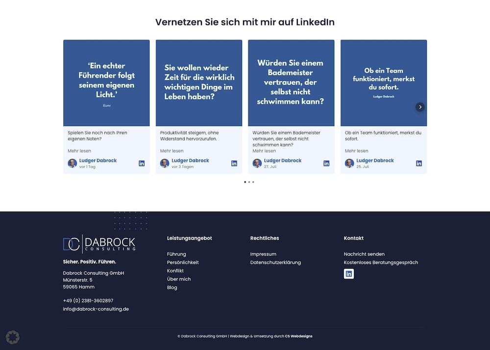 Ludger Dabrock LinkedIn Footer Ludger Dabrock LinkedIn Footer