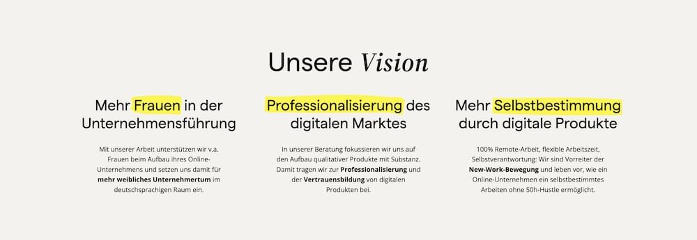 Vision von Caroline Preuss Vision von Caroline Preuss